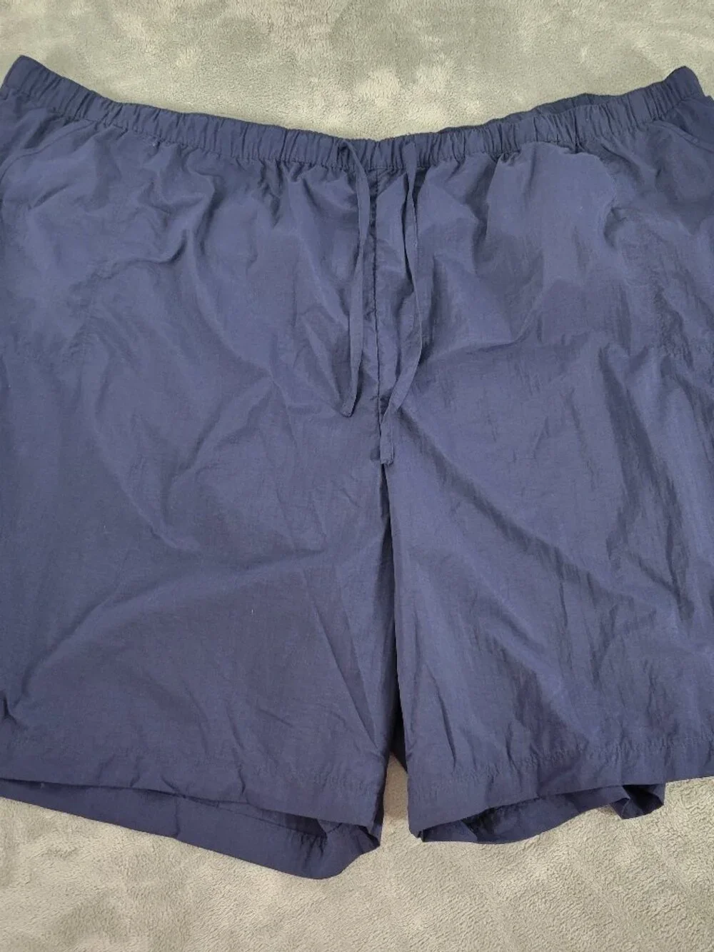 Swimsuits For All Womens 34/36 Plus Size Blue Swim Shorts Pockets Lined BLU159E
